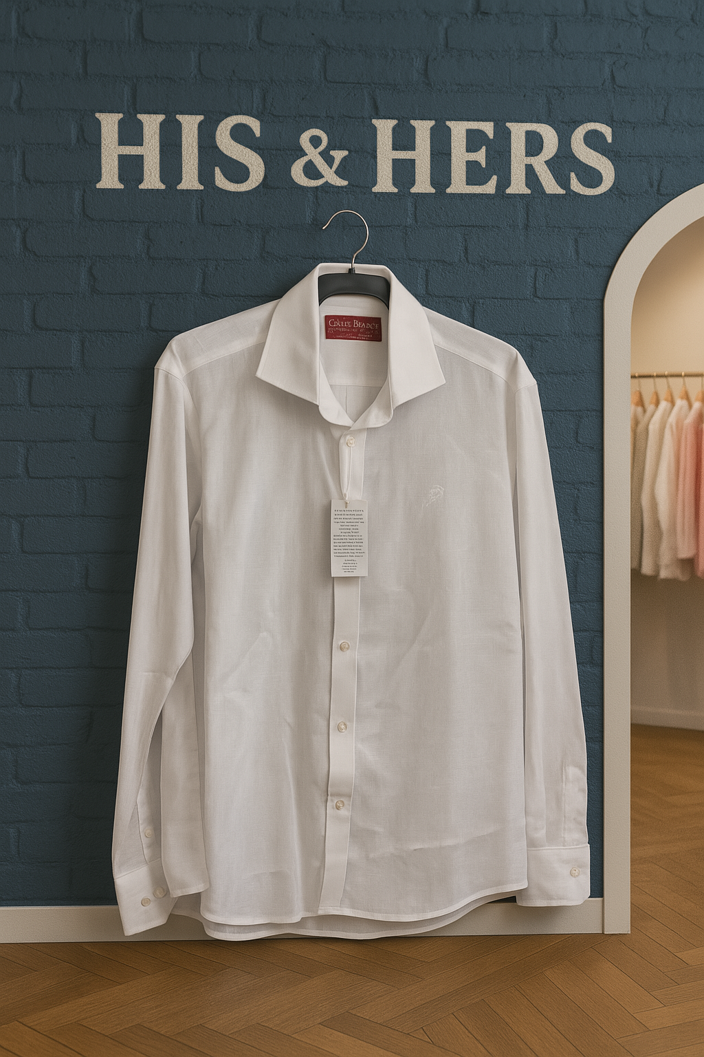 Long sleeve linen shirt