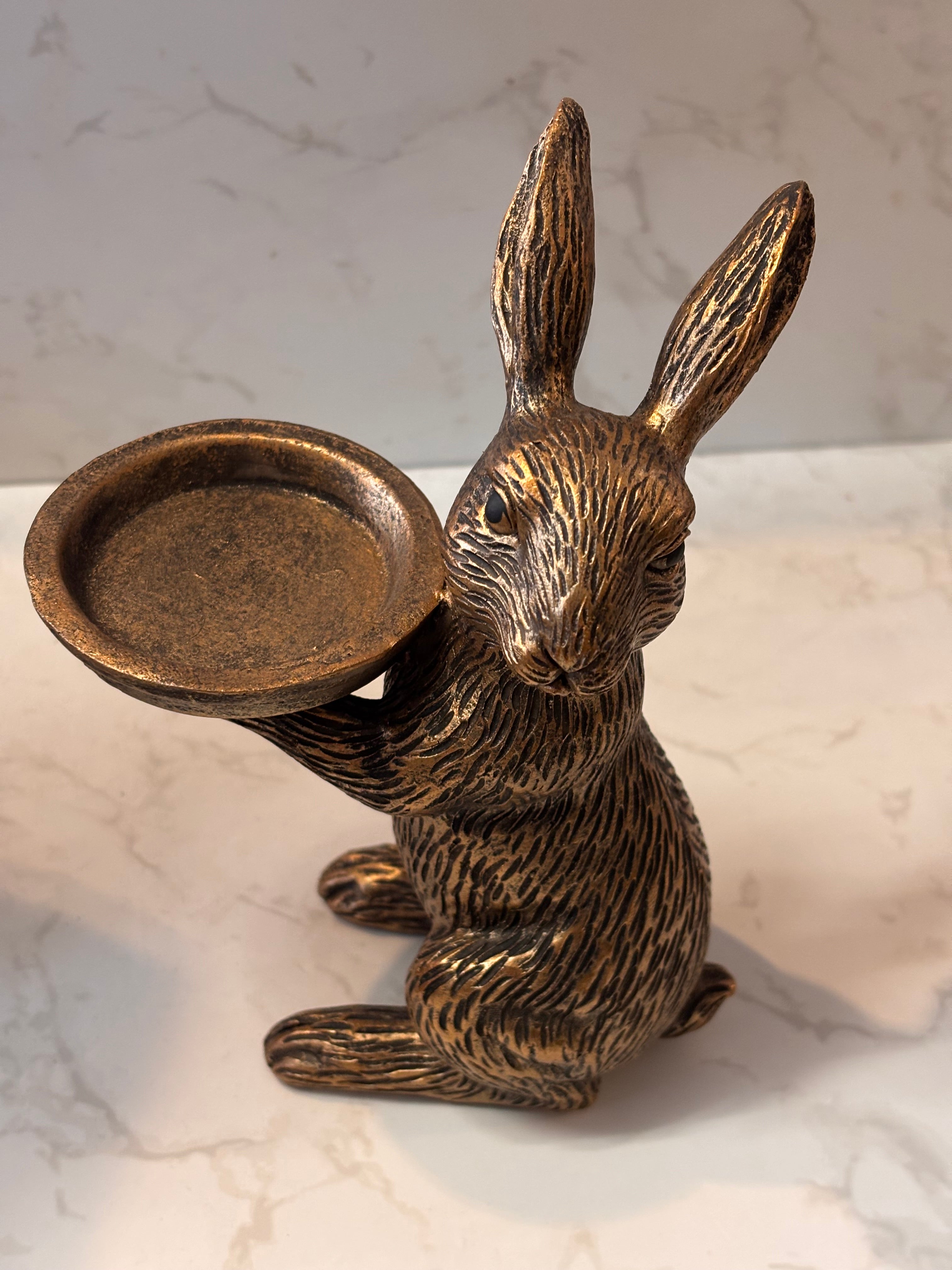 ✨ Bronze Rabbit Trinket Holder ✨