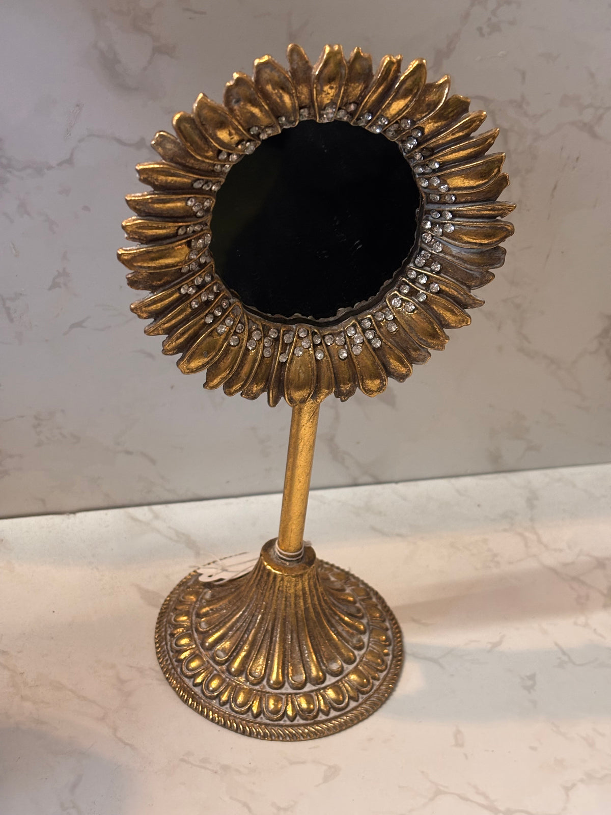🌻 Golden Sunflower Table Mirror 🌻